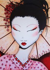 Print - Geisha